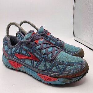 Brooks Cascadia 8 Womens Size 7 Blue Athletic Shoes Hiking Camping Outdoors